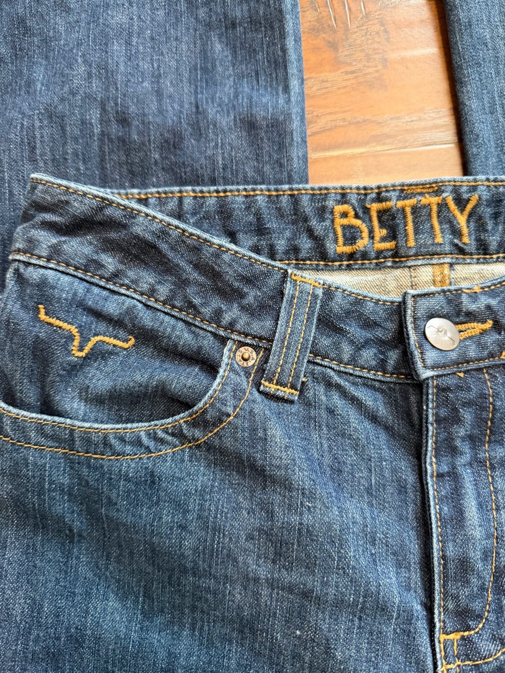 Kimes Ranch Betty Straight Leg Jeans for Women - Picture 8 of 12